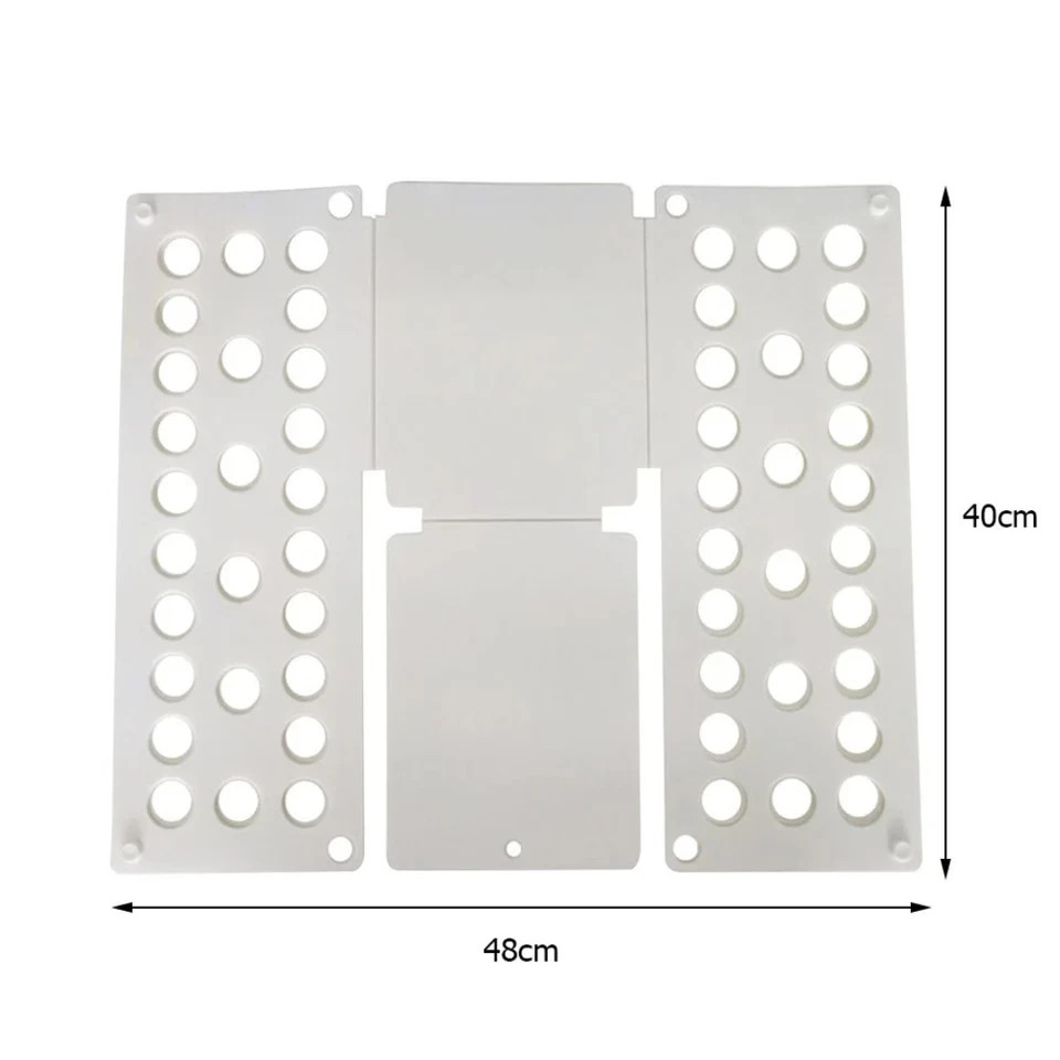 Plastic Clothes Folding Board Durable Kids Laundry Folder Easy and Fast Shirt.