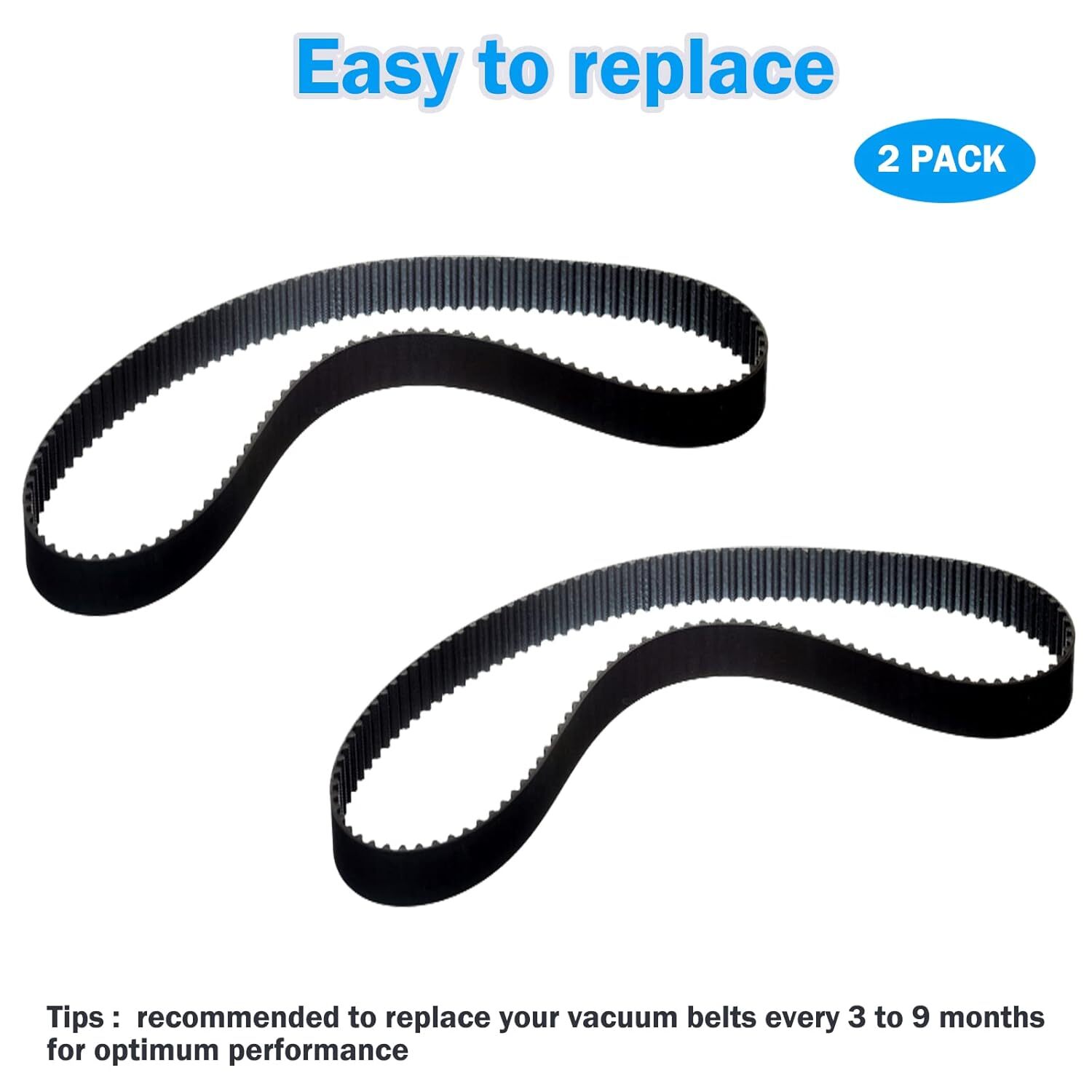 2Pcs BELT for Shark NV611 NV601 NV150 NV151 NV150C # 231-3GT-6 / HTD 231-3M