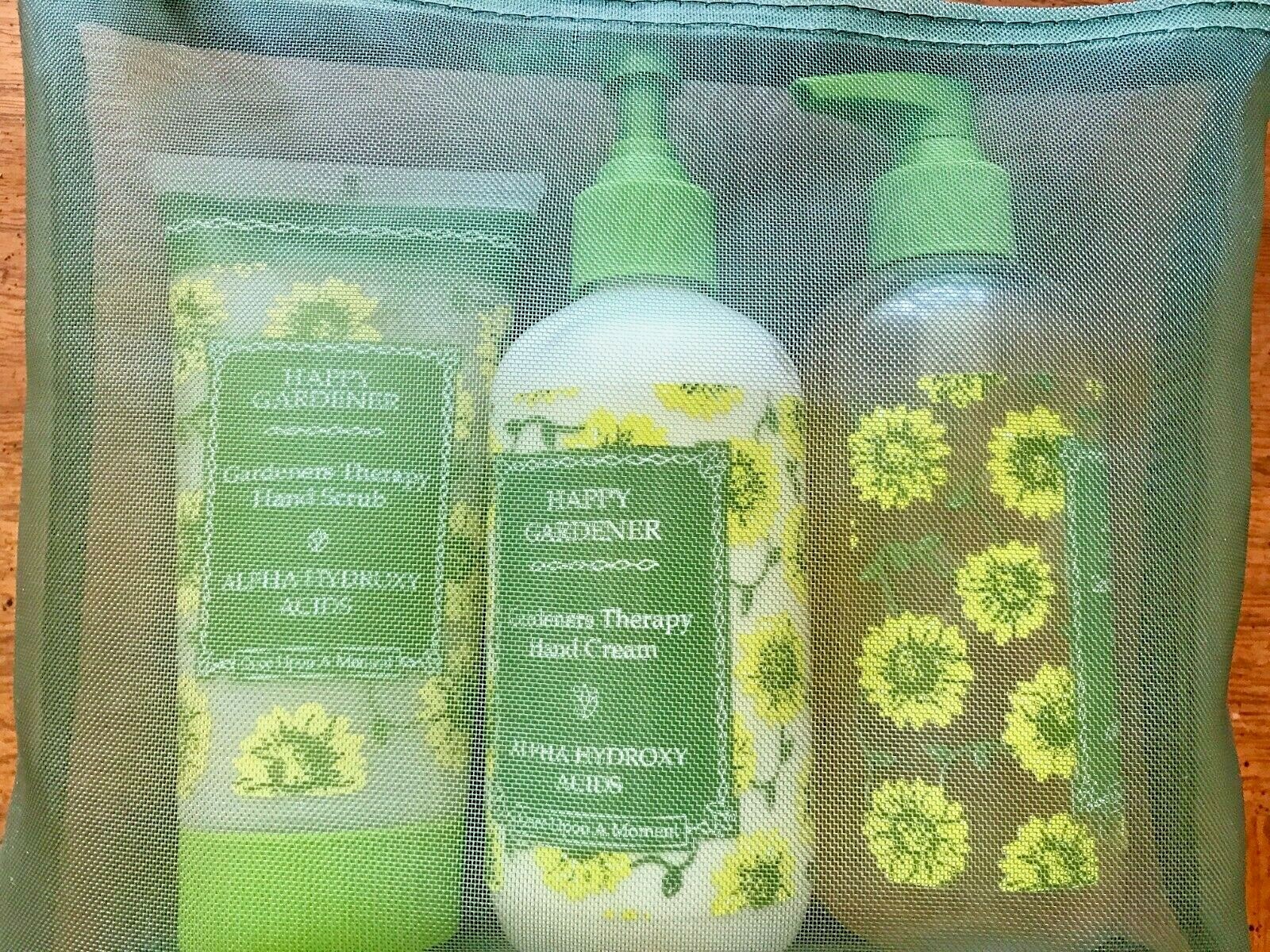 HAPPY GARDENER HAND SCRUB,LOTION AND CLEANSER 3 PACK