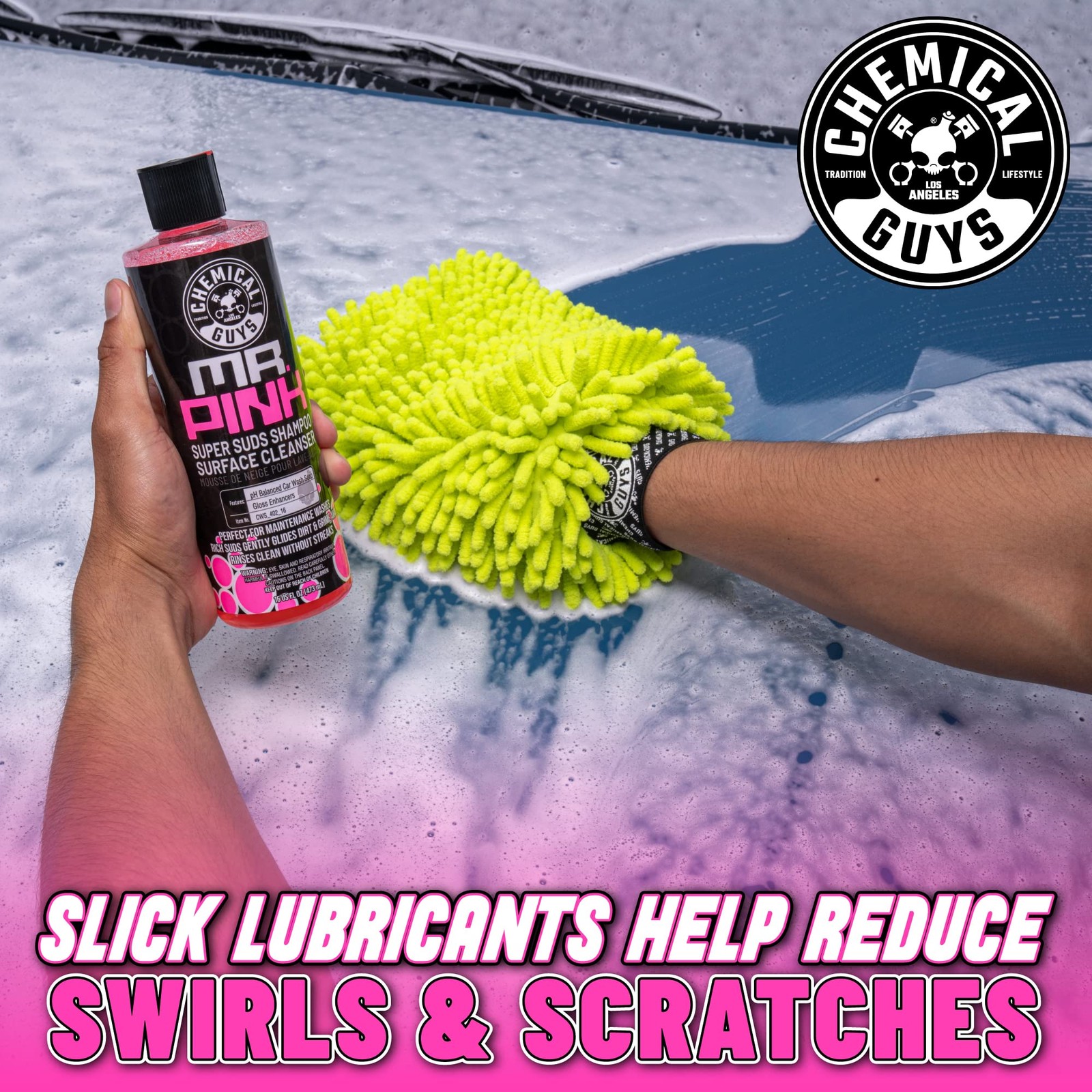 Mr. Pink Car Wash Soap 16 oz Super Suds Foaming Car Wash Soap for Cannon, Bl…