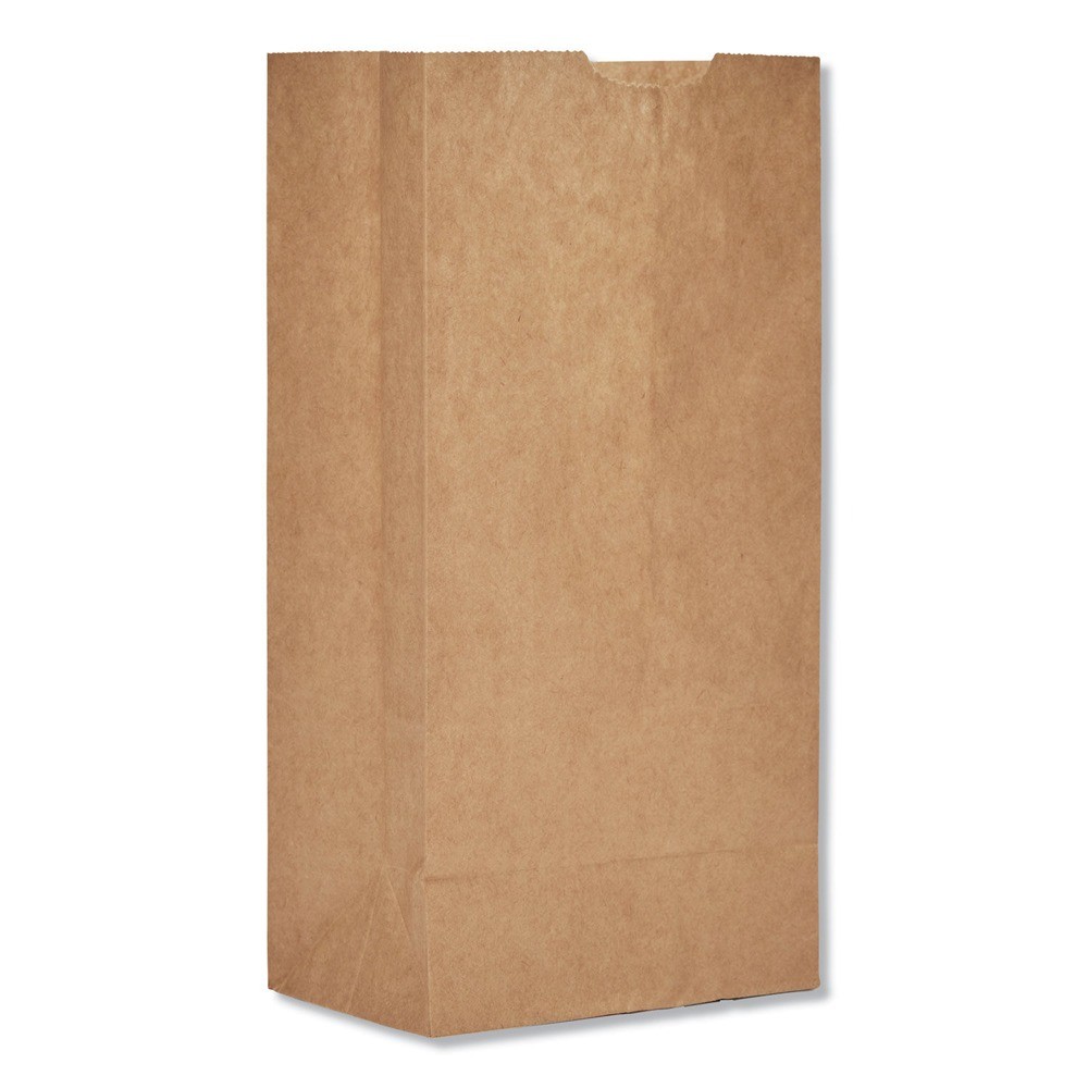 Paper Bags & Sacks GK4500 #4 Size Grocery Paper Bags – Kraft (500/Bundle) New