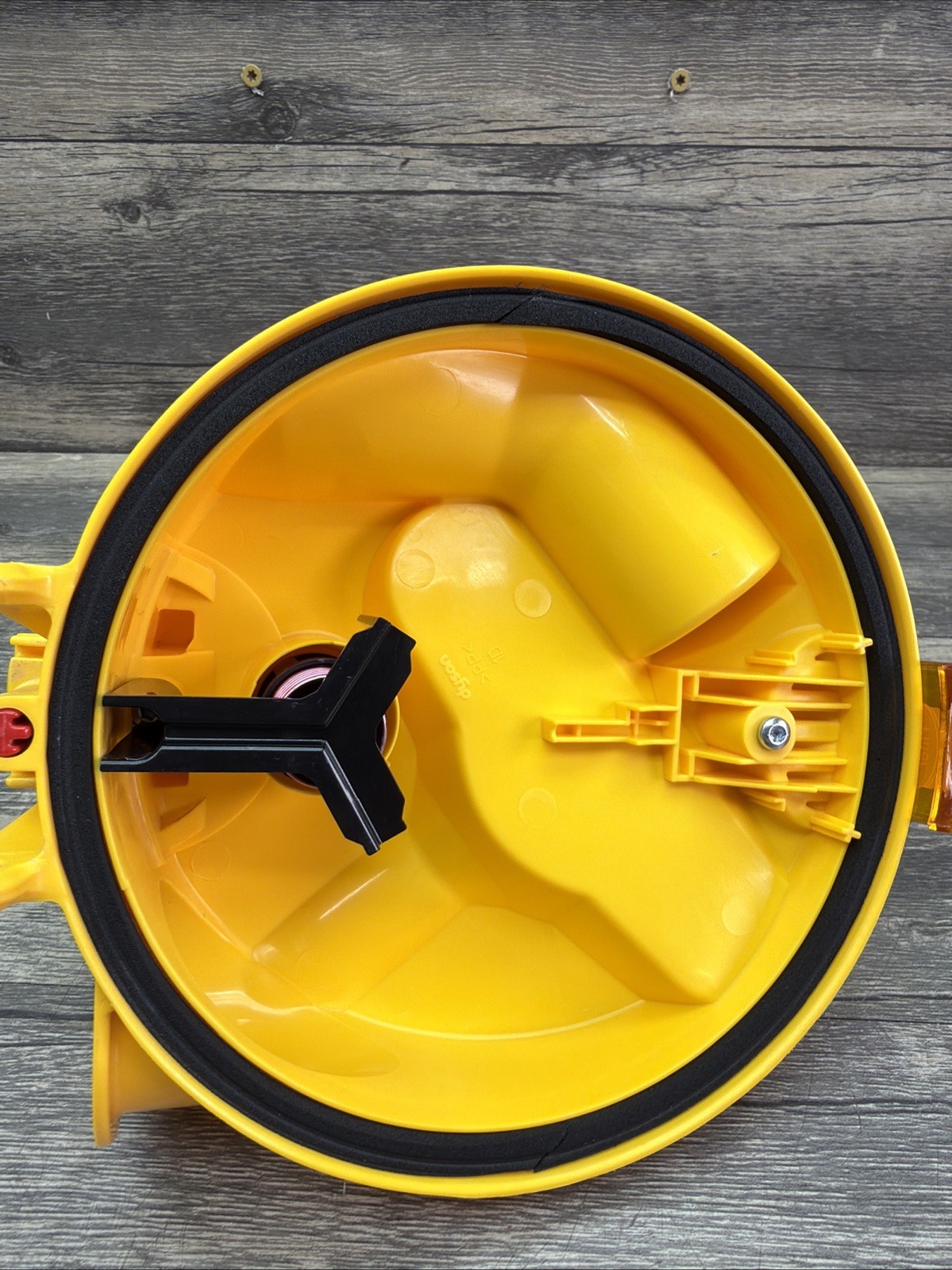 Authentic Dyson DC14 DC15 Lid Top Handle Release For Cyclone Dust Bin Yellow
