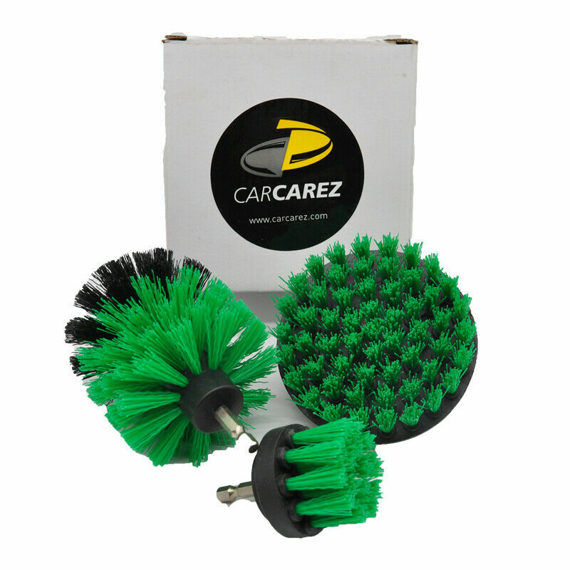 Drill Brush Automotive Detailing – Drill Power Brush Kit – Interior, Upholstery
