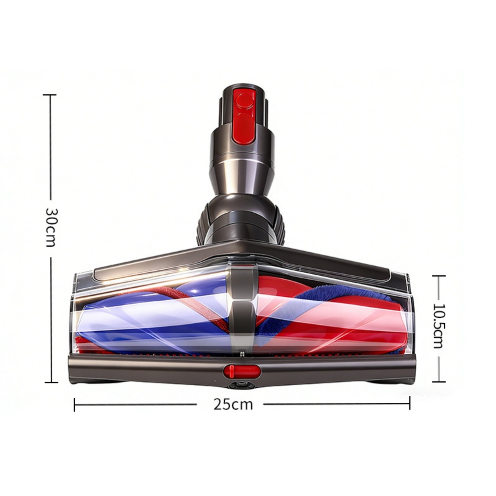 Motorized Floor Brush For Dyson V7 V8 V10 V11 Green Light Roller Head