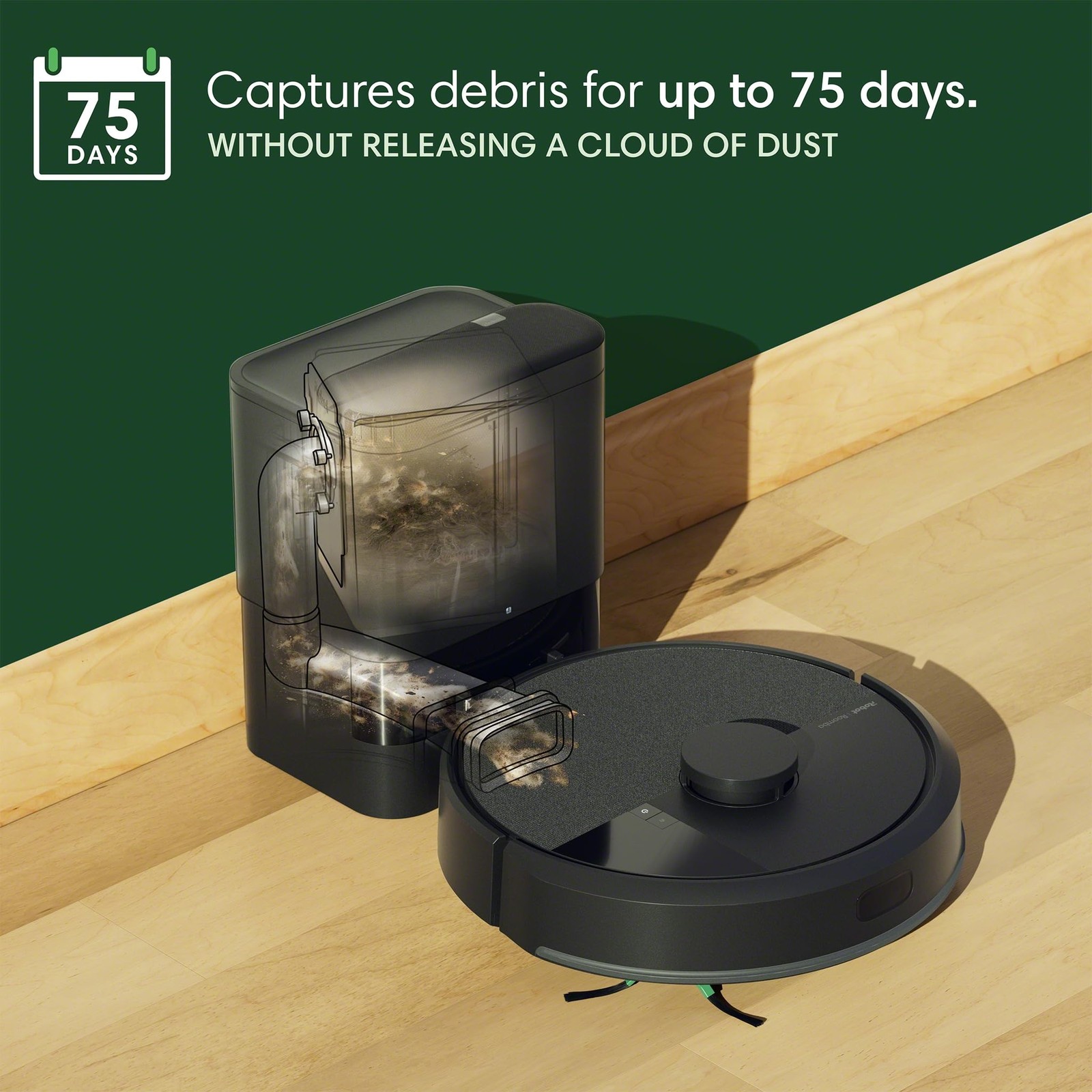 iRobot Roomba 104 2in1 Vacuum Mop Robot SelfEmpties 75 Days