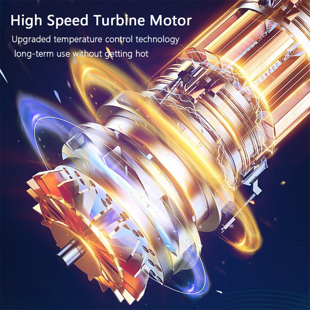 6000W Mini Vacuum Cordless Handheld Car Vacuum Cleaner Dust Buster Air Blower US