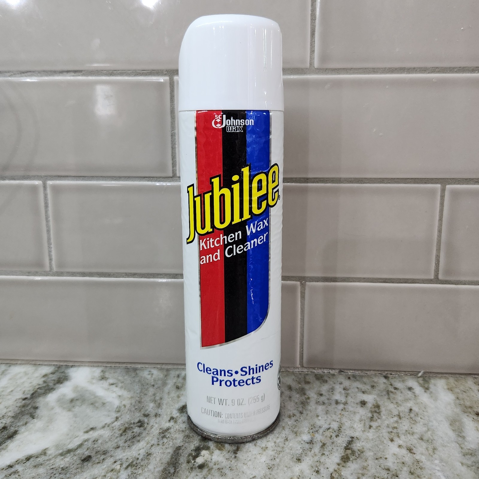 Vintage Jubilee Clear Shine Johnson Wax Kitchen Appliance Polish & Surface
