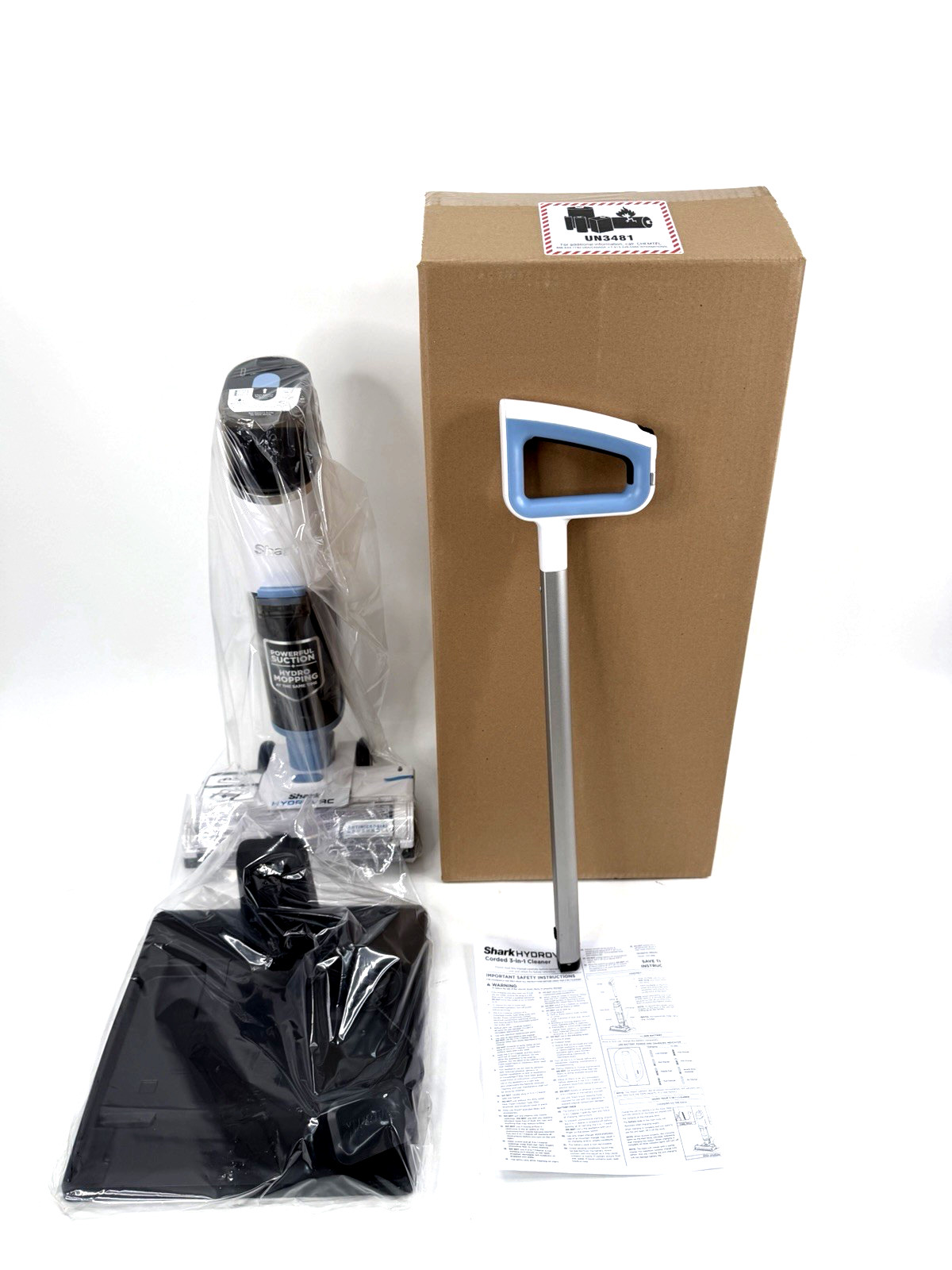 [REFURBISHED] Shark WD201 HydroVac Cordless [3-in-1] Vacuum, Mop & Self-Cleaning