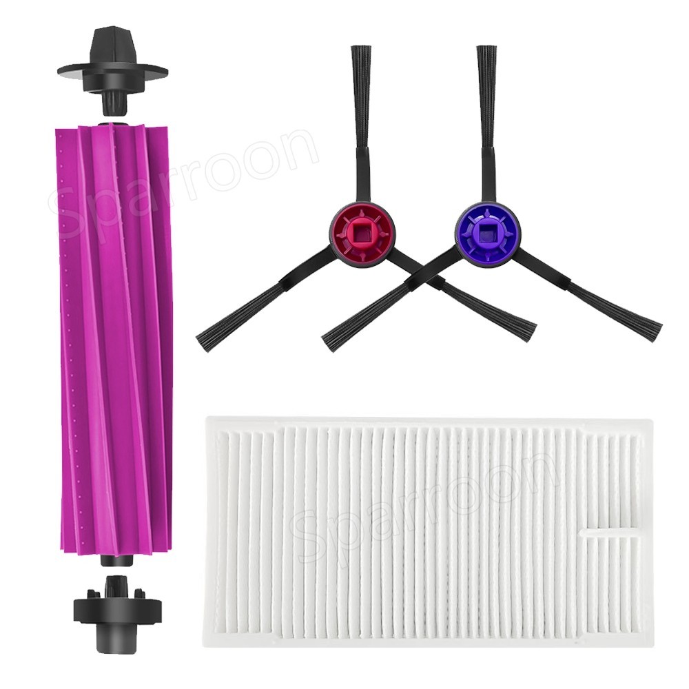 For Eureka E20 Plus Robot Vacuum Cleaner Brush Filter Replacement Cloth Mop Kit