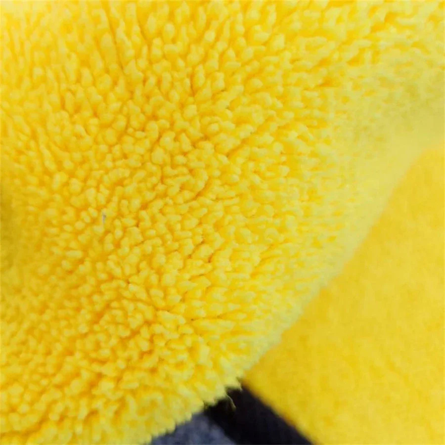 Microfiber Car Cleaning Towel Double Layer Auto Detailing Drying Cloth Rag