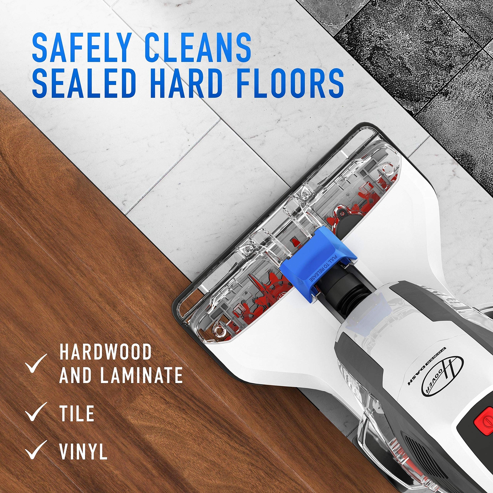 Hoover FH41010 PowerDash Pet Hard Floor Cleaner Machine, for Sealed Hard Floors,
