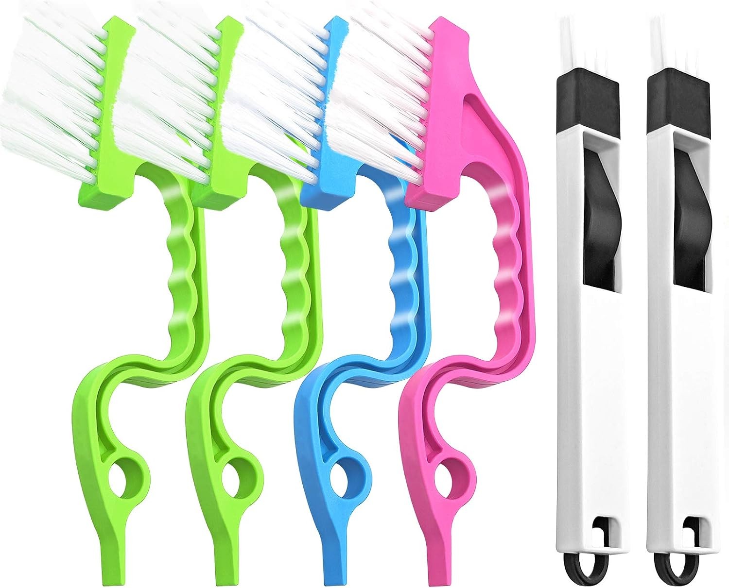 Crevice Gap Cleaning Brush Tool, 6PCS Hand-held Groove Gap Cleaning Tools | 2 in