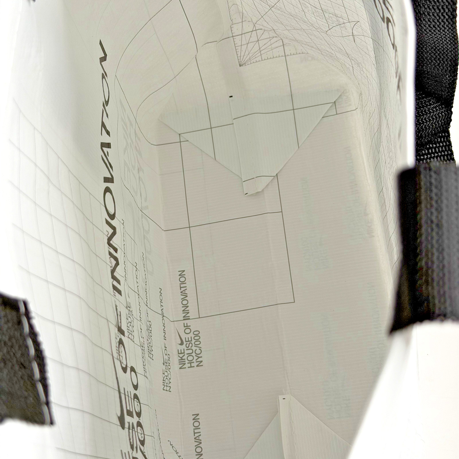 Nike NYC Shopping Tote Bag Reusable Foldable Eco White Small 15″ x 12″ x 5″ New