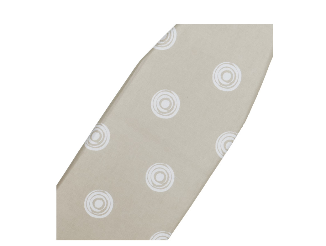 Full‑Size T‑Leg Ironing Board – , Adjustable Height, Steel Frame, Thick Padded