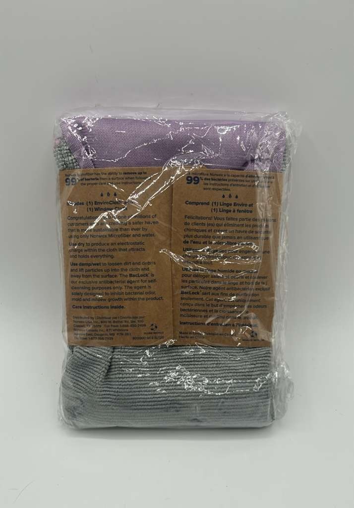 Norwex Basic Package, EnviroCloth + Window Cloth free and fast shipping