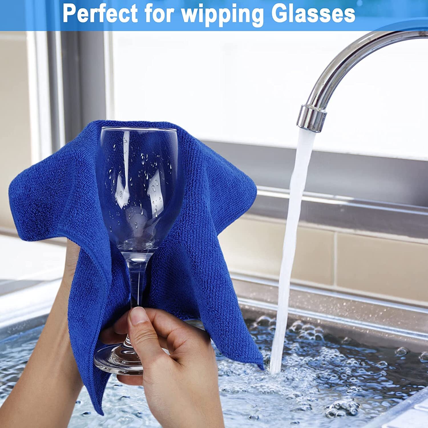 Microfiber Cleaning Cloths-50 Pack, Microfiber Towels Bulk, Towels for Cars home