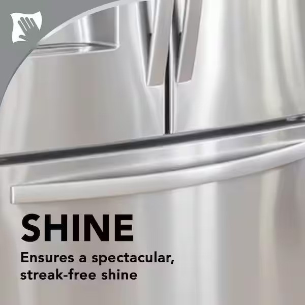 3 Pack Weiman 12 oz. 3-in-1 Stainless Steel Cleaner Wipes Clean, Shine & Protect
