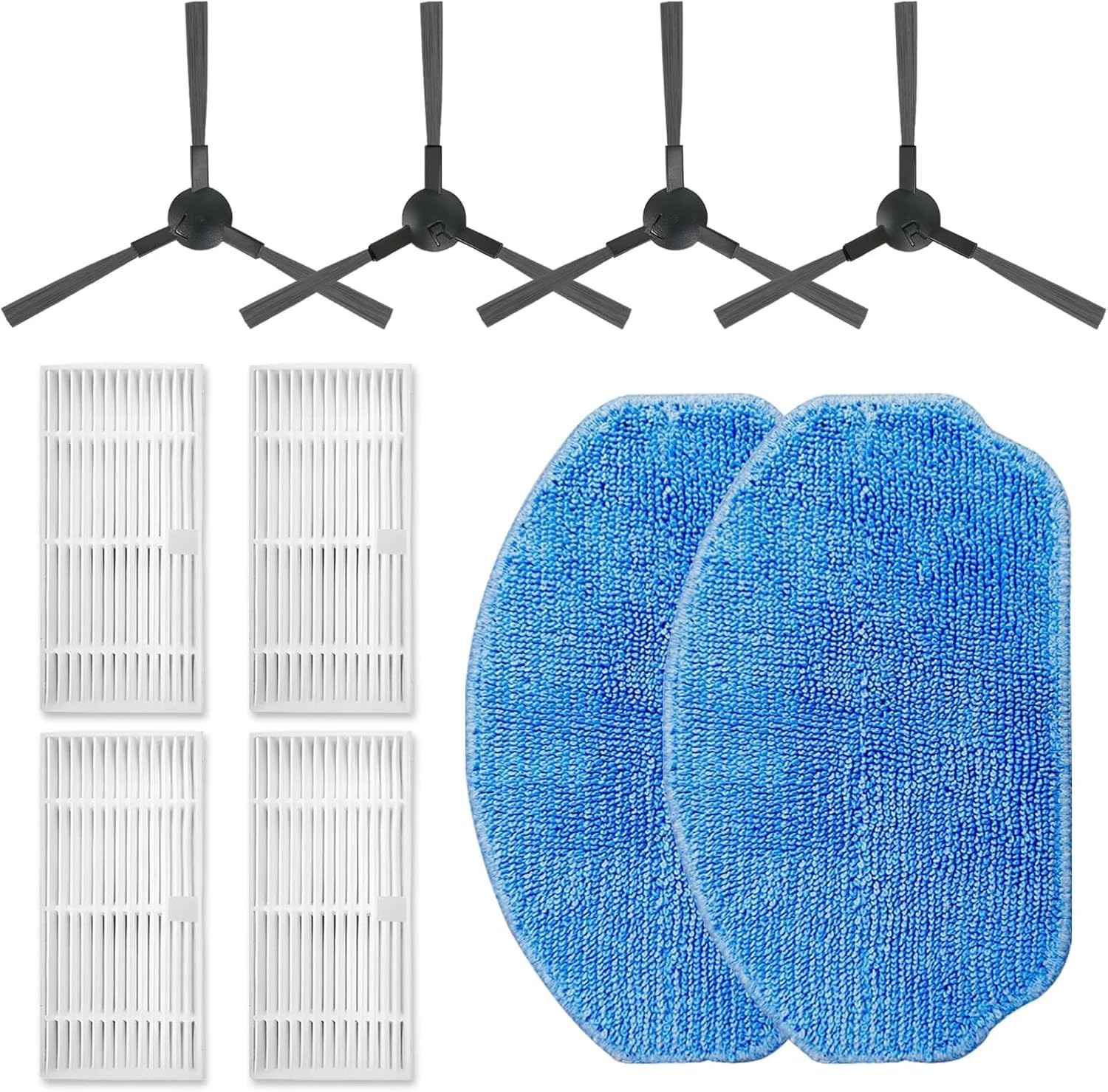 Complete Replacement Parts Kit for MAMNV & Compatible Robotic Cleaners – 10 P…