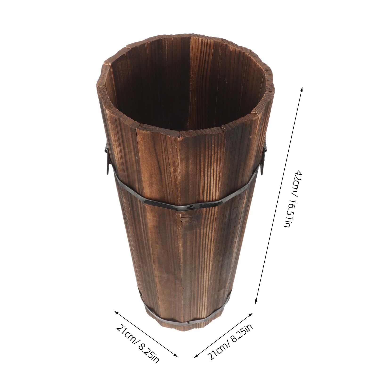 Umbrella Bucket 16.53 X 8.26 X 8.26 in Freestanding Umbrella Stand for Entryw…