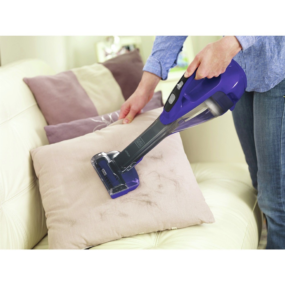 Black & Decker HLVA325JP07 Dustbuster Hand Vacuum Pet (Purple) New