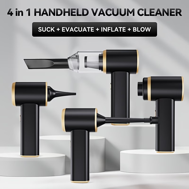 Portable Handheld Vacuum Cleaner Mini Car Vacuum Powerful USB Charging 5KPa