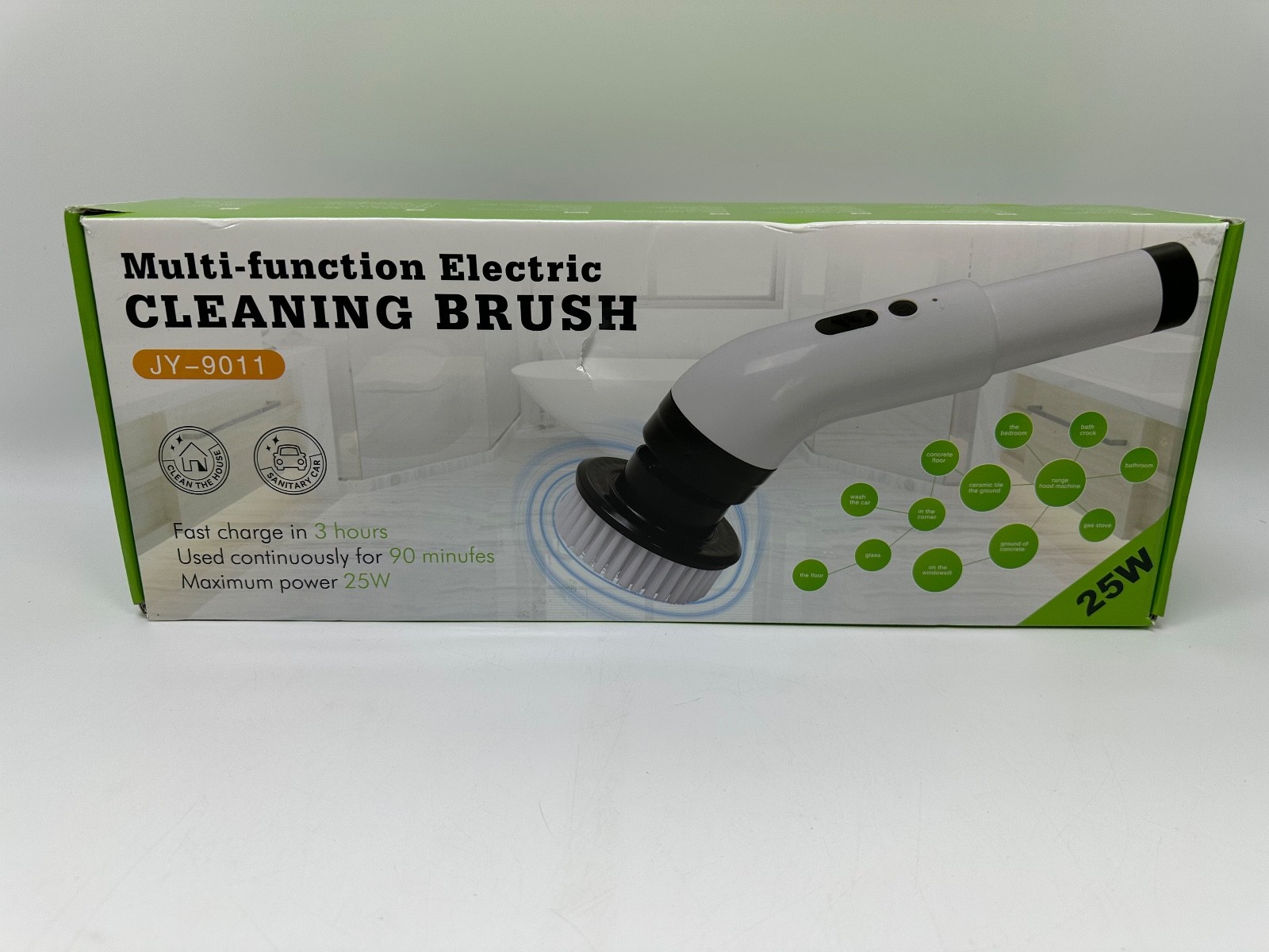 9 in 1 Multifunctional Electric Cleaning Brush Model JY-9011