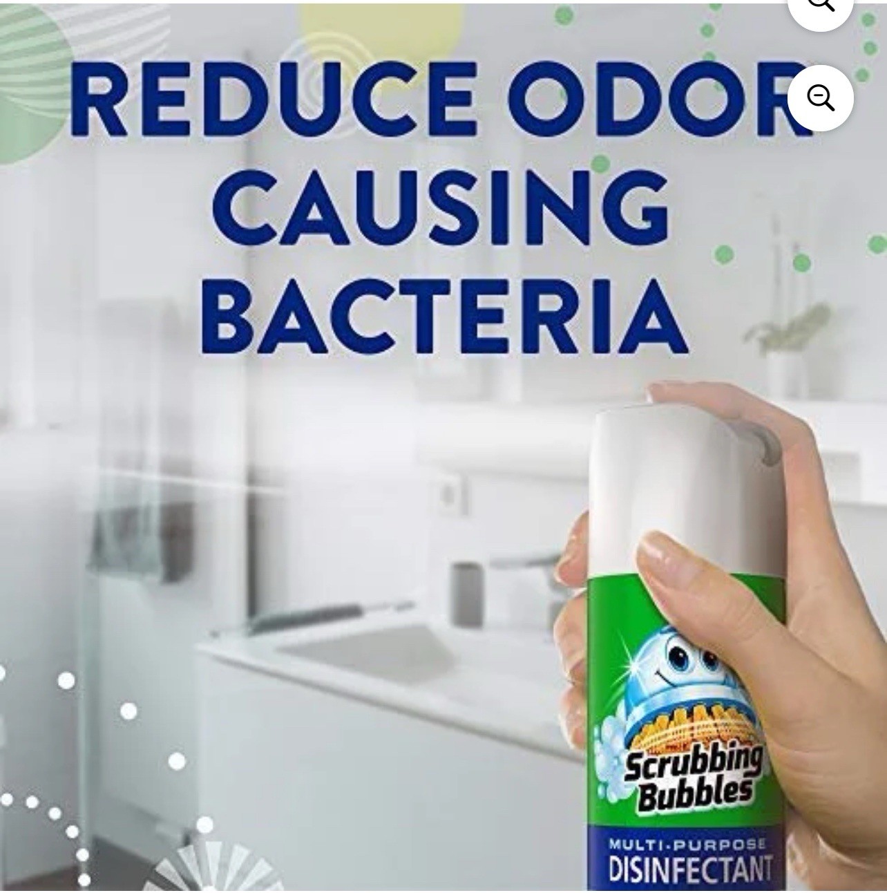 Scrubbing Bubbles Multi-Purpose Disinfectant Spray, 12 oz ( 3 pc )