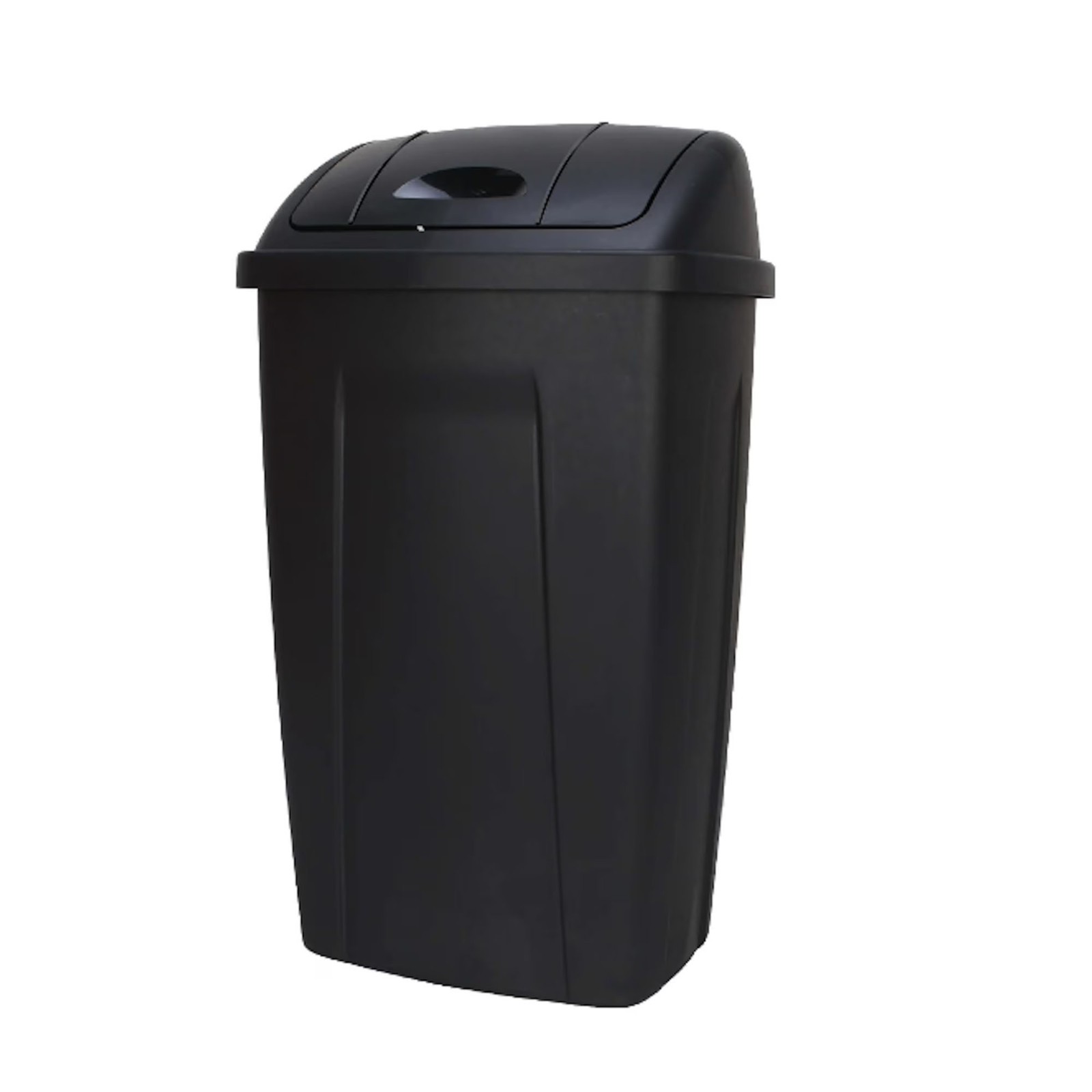 Mainstays Kitchen Trash Can, 13 Gallon Plastic Garbage Bin with Swing FREESHIPS