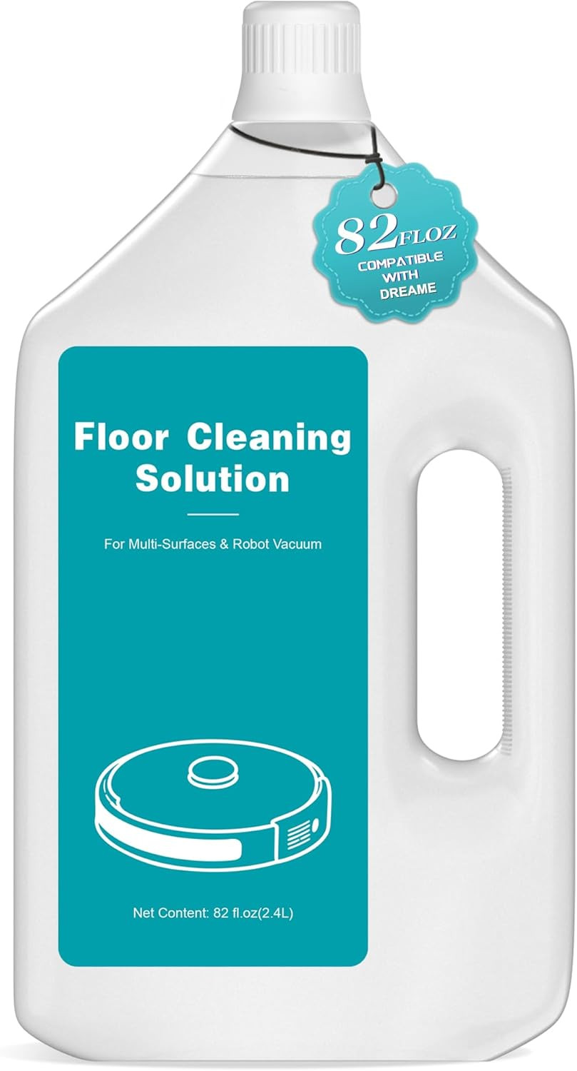 82 FL OZ/2.4 L Floor Cleaning Solution Compatible with Dreame X40/X50/L10s/L40/L