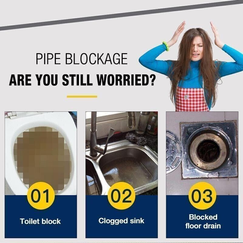 Wild Powerful Sink & Drain Cleaner Efficiency Clog Remover & Clean