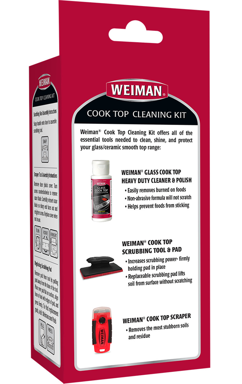Weiman Complete Cook Top Cleaning Kit