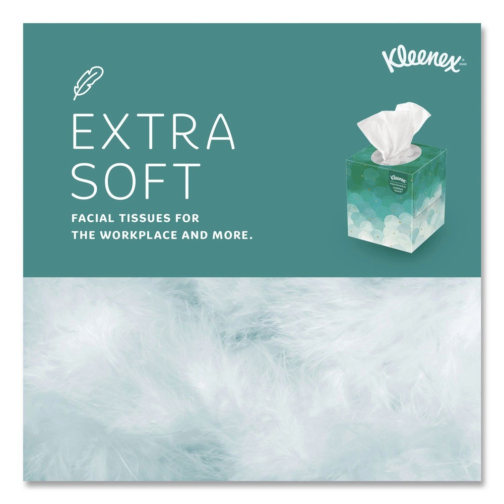 Kleenex 21271 Boutique 2-Ply Facial Tissue – White (95 SH/BX, 6 BX/PK) New