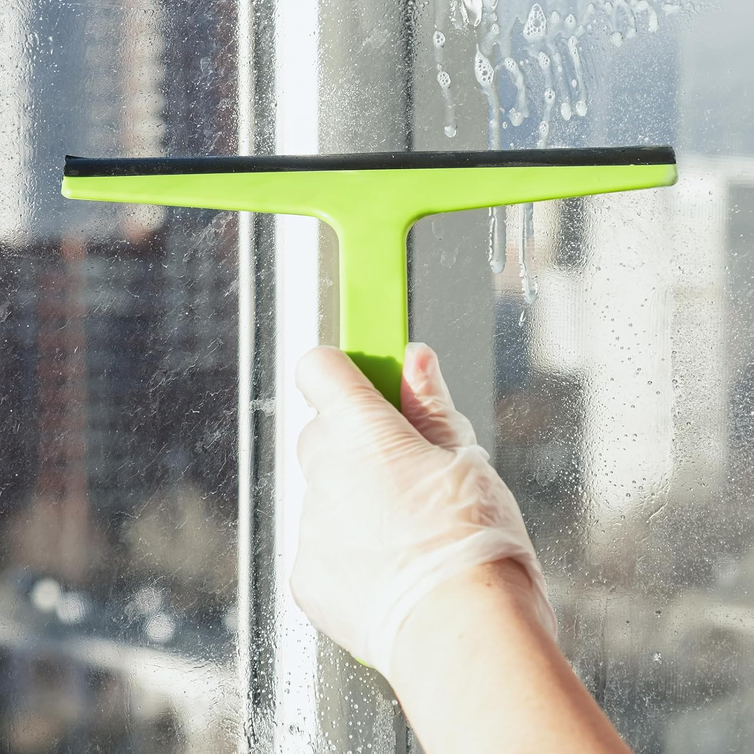 4PCS 18 Inch Squeegee Replacement Rubber Blades Window Glass Shower Refill