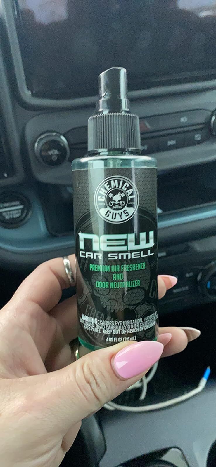 Chemical Guys New Car Smell Scent Air Freshener Odor Eliminator Spray‎ 5.6