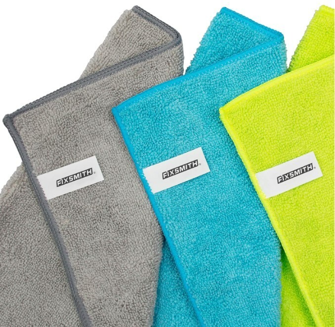 Microfiber Cleaning Cloth Micro fiber Towels Lint-Free Highly Absorbent Rags 8pc
