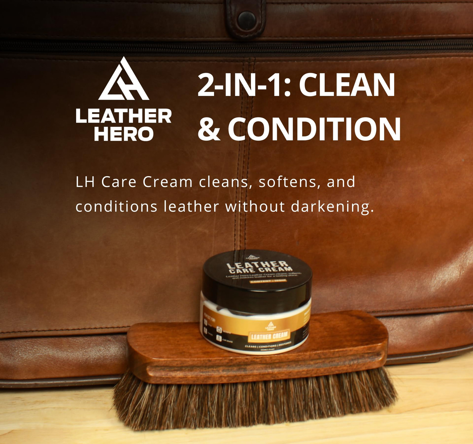 Leather Cleaner and Conditioner for Purses, Shoes, Furniture, Car Interior, a…