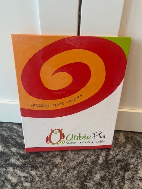 Qubie Coupon Organizing System (Large, medium and small sizes with carry bag)