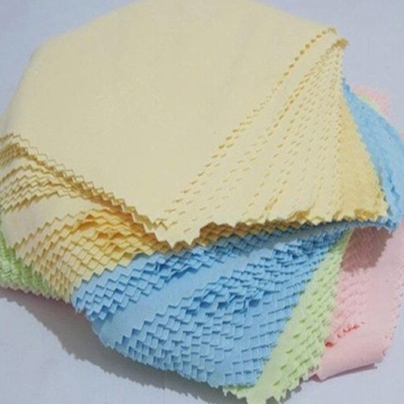 100pcs Microfiber Glasses Cleaning Cloth, 5.1″ x 5.1″ Lens Screen Cleaning Cloth