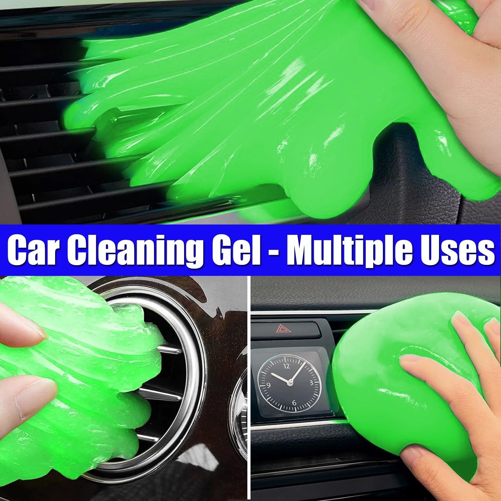 9PCS Tesla Interior Cleaner Kit – Foam Seat Cleaner, Screen & Plastic Restorer,