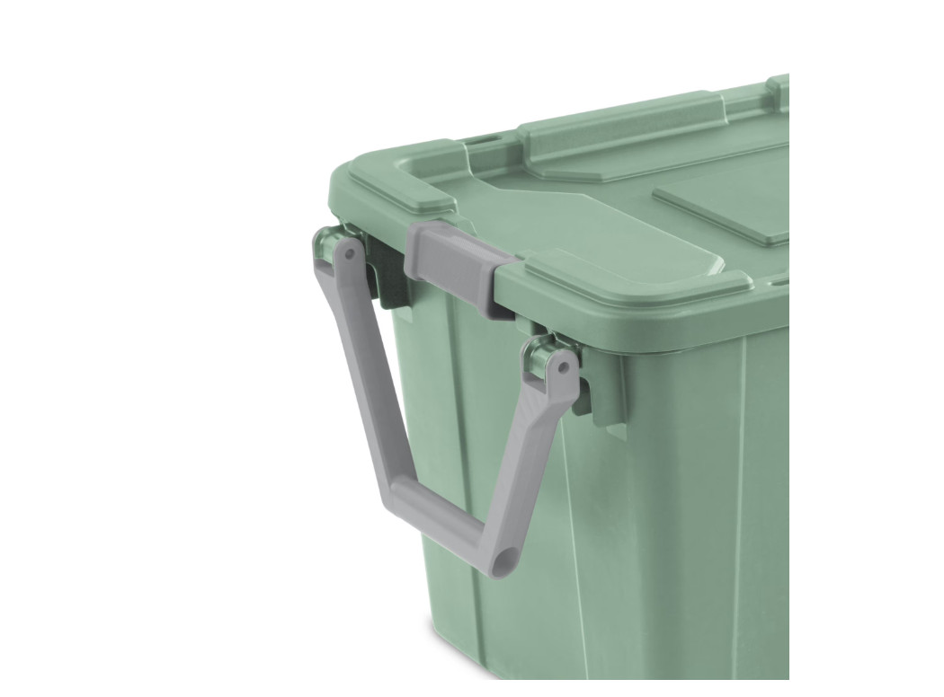 Sterilite Extra-Large Wheeled Industrial Storage Bin, 40 Gallon 2 Pack
