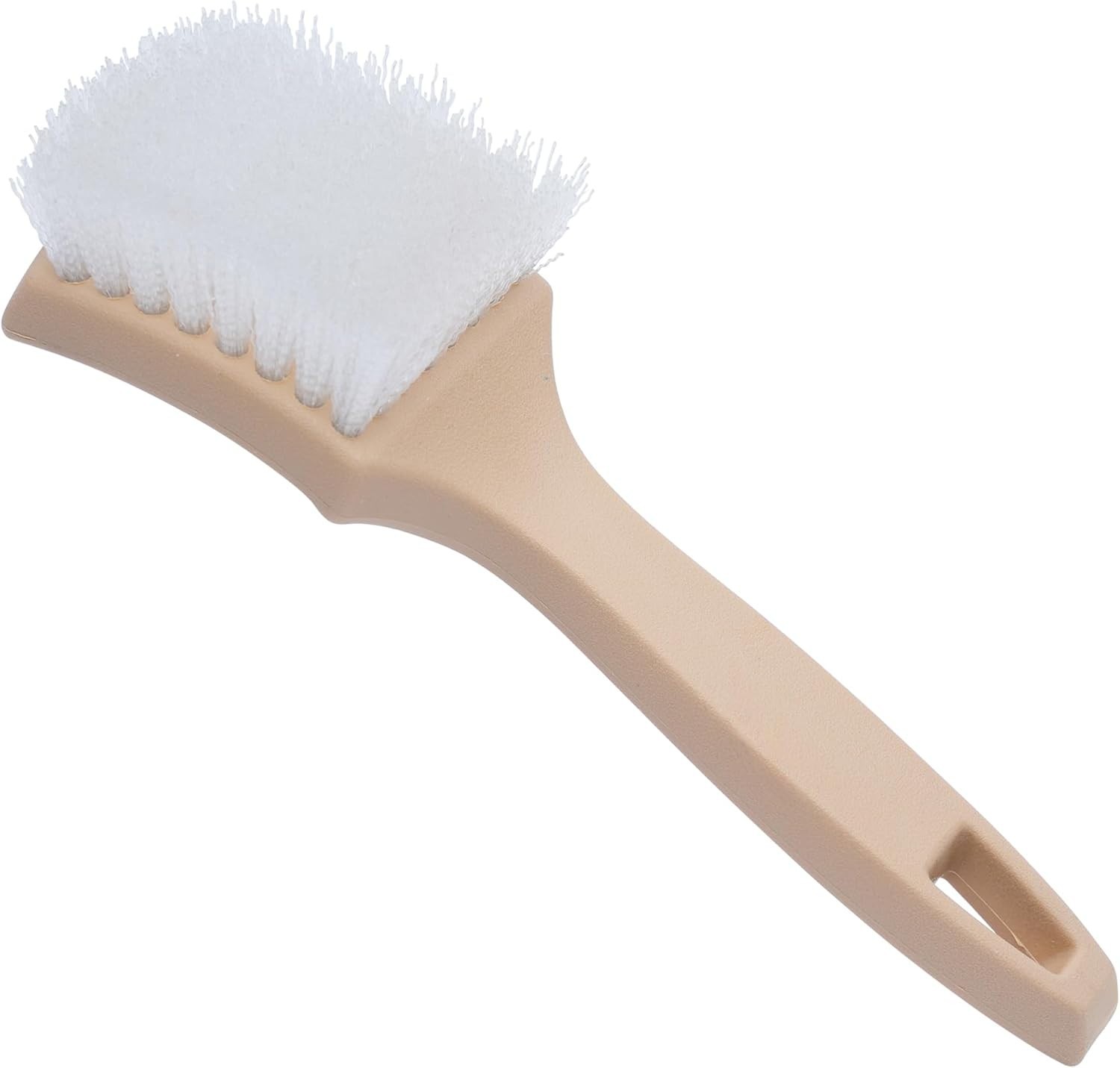 5 Inch Nylon Utility Scrub Brush – Heavy Duty Bristles, Ergonomic Handle