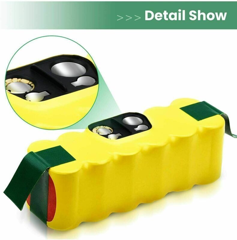 Battery For iRobot Roomba 500 600 700 800 Series 780 650 595 880 5.0AH Ni-MH