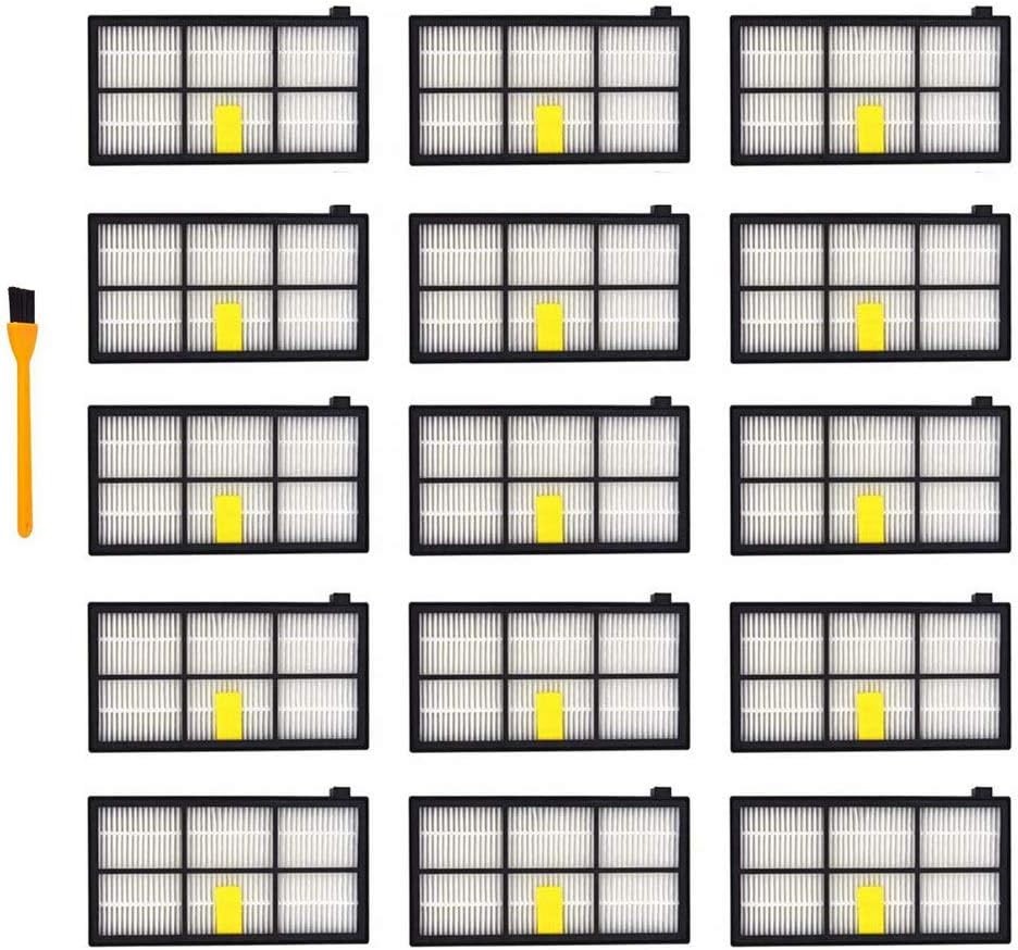 Replacement for iRobot Roomba Filters 960 981 15 Packs 800 and 900 Series