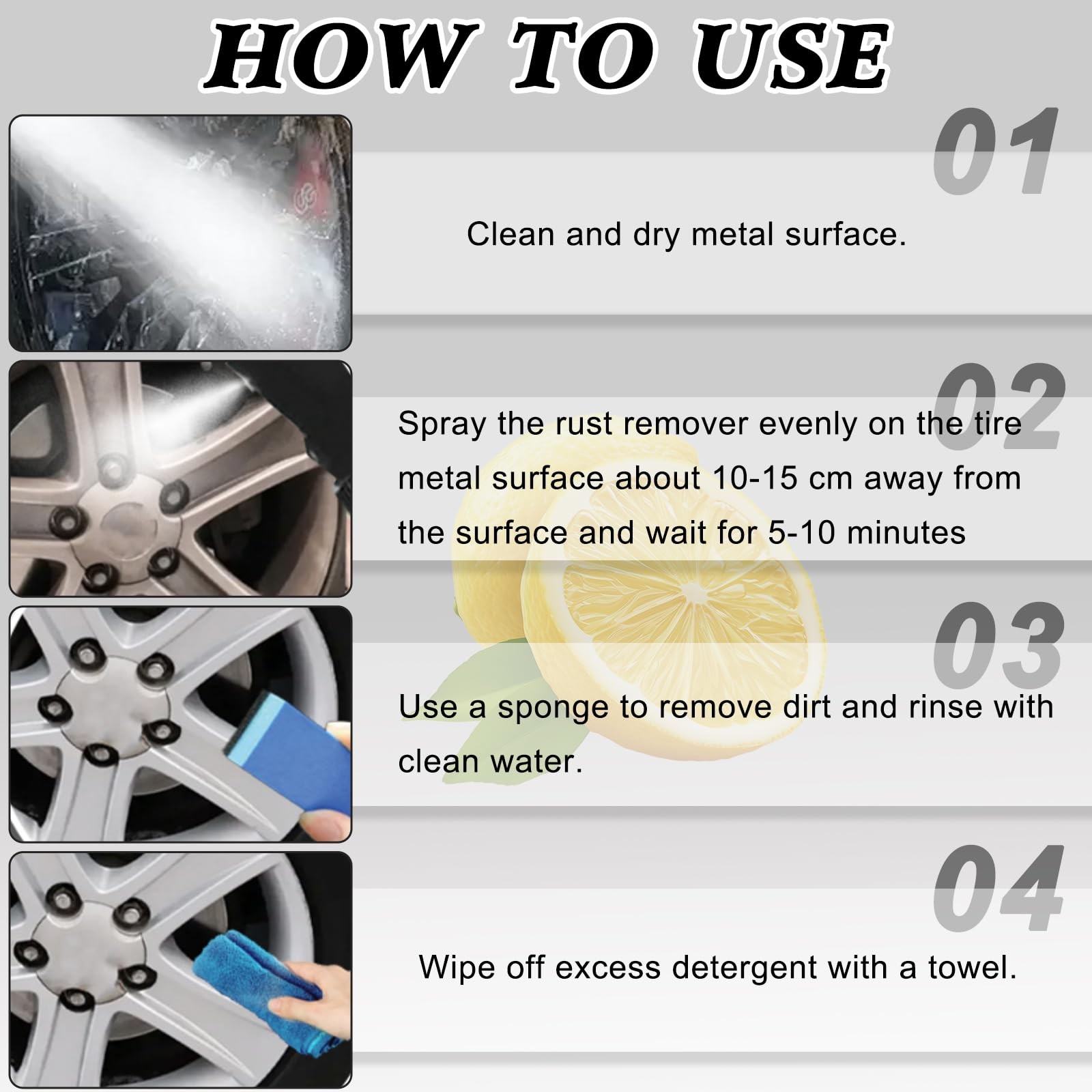 2PCS Rust Remover Spray,2025 Upgrade for 0.5 Fl Oz (Pack of 2)