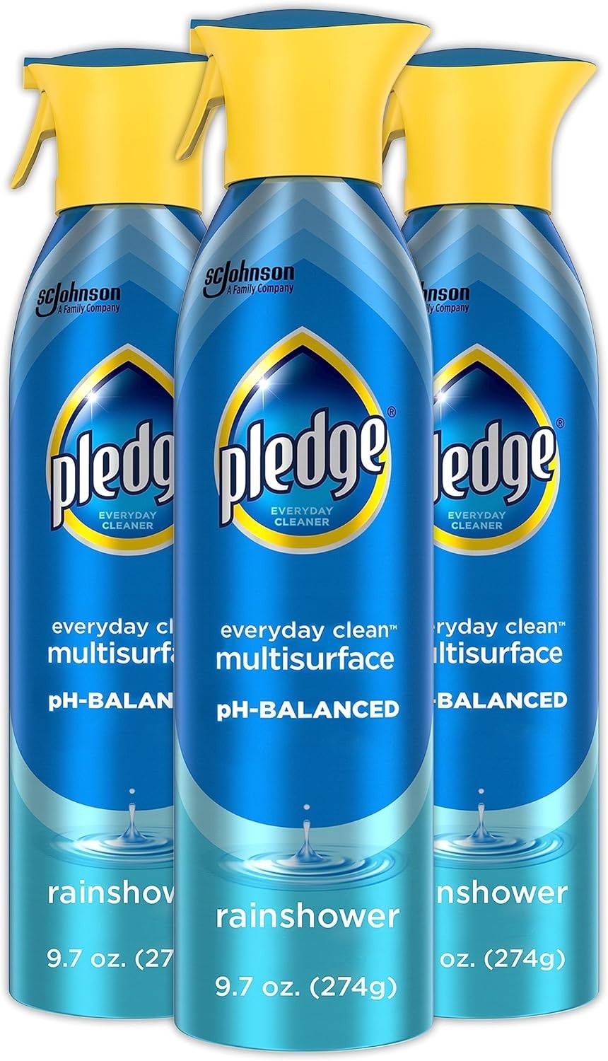 pH-Balanced Multisurface Spray 9.7oz – Pack of 3 with Rainshower Freshness