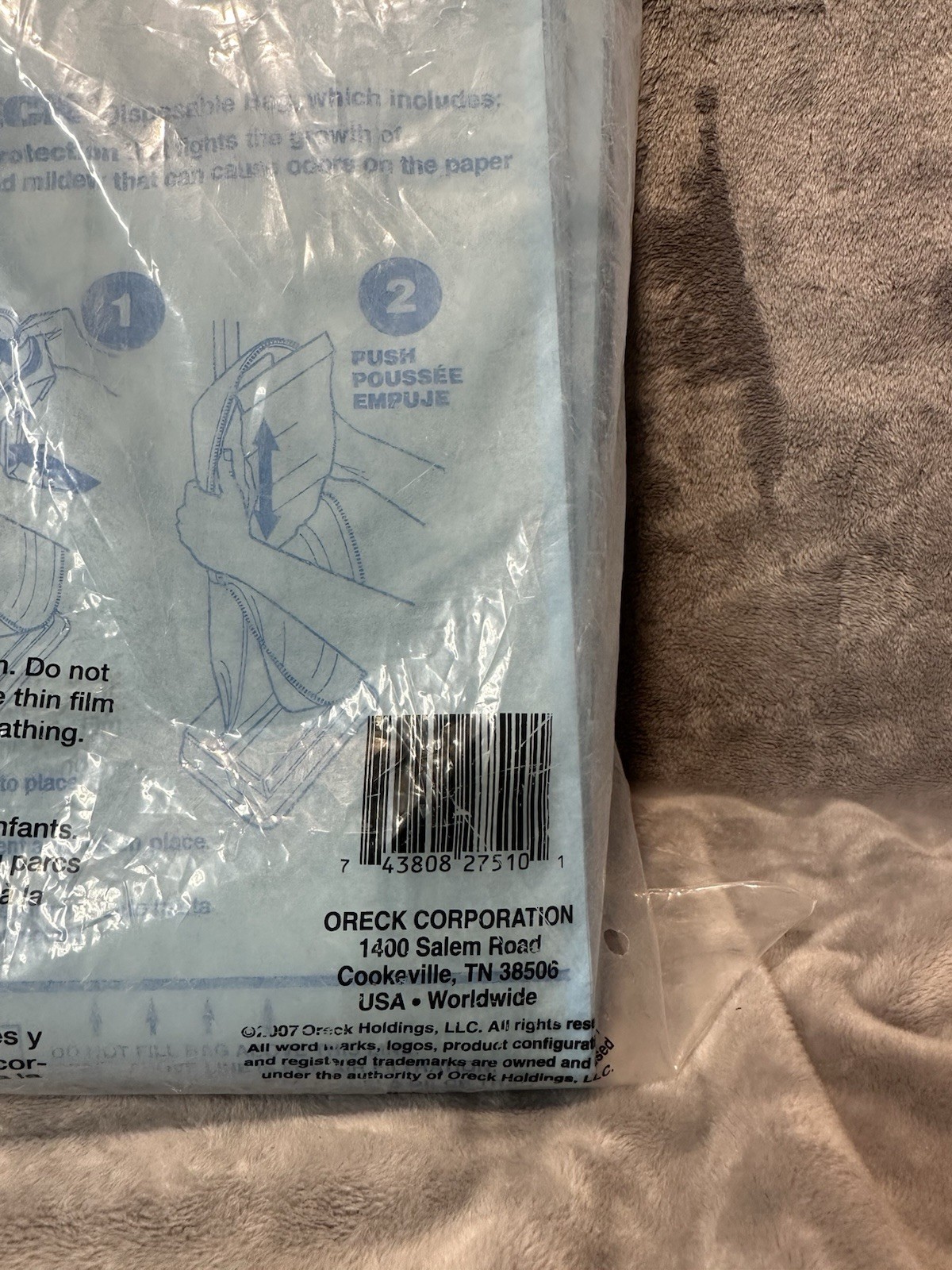 Oreck XL Commercial Disposable Vacuum Cleaner Bags PK800025 – 25 Bags NEW