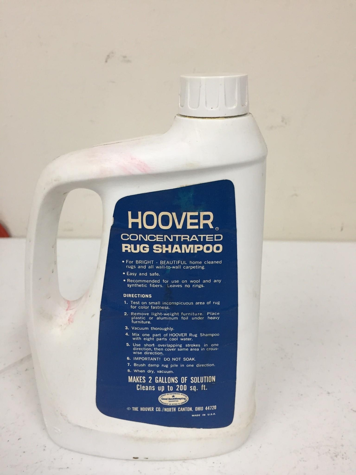 Hoover Concentrated Rug Shampoo Cleaner 27 Fl Oz