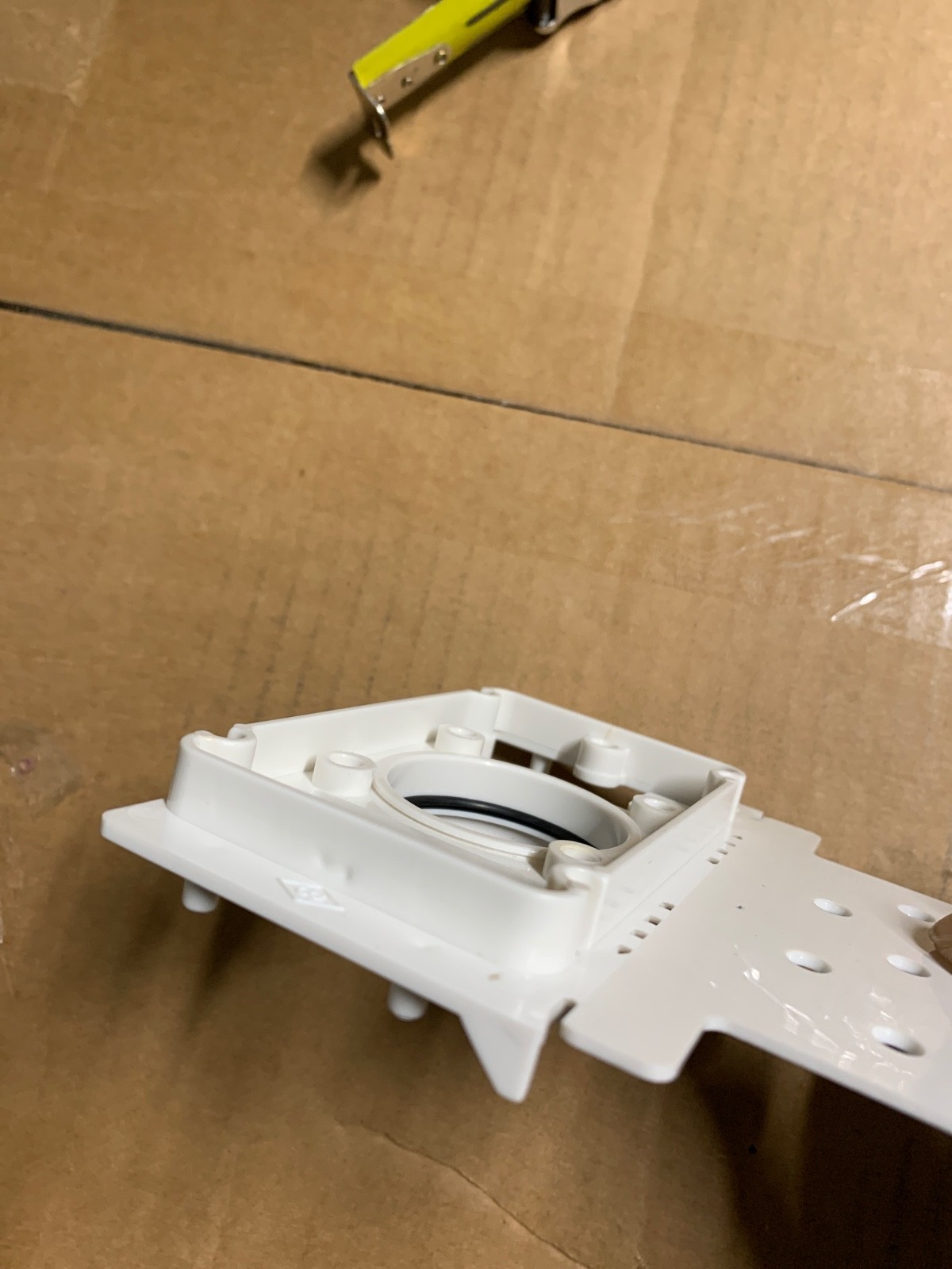 Inlet Valve Mounting Bracket for Central Vacuum Parts Wall Built-in System Beam