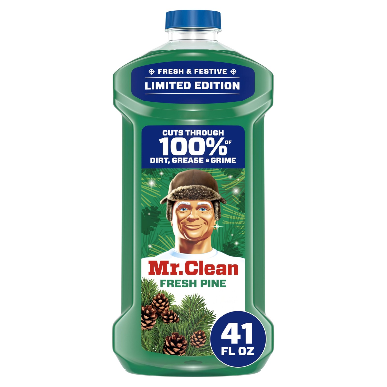 Mr. Clean All Purpose Cleaner, Cleaning Liquid, 41 Fl Oz (Pack of 1), Green