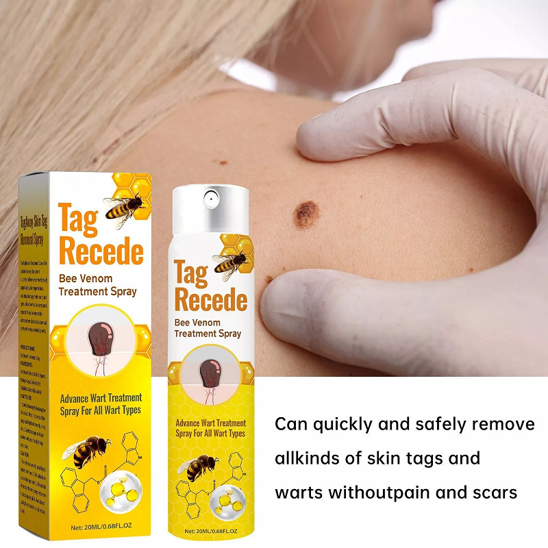 2× Tag Recede Bee Venom Treatment Spray Tag Recede for All Skin Bee Venom Spray